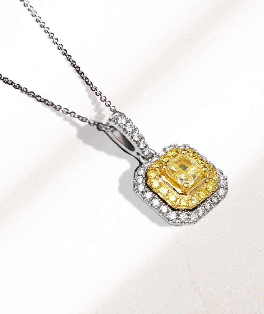 Yellow diamond clearance costume jewelry